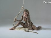 Anka the nudist showing her talent 3/16