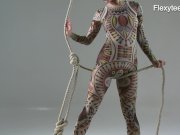 Anka the nudist showing her talent 5/16