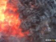 Metal Rear Solid: The Phantom Peen (A XXX Parody) - Brazzers 2/16