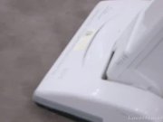 Cute blonde strips her clothes off before fucking 2/16