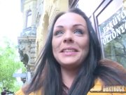 Hot girl gets a massage then a sensual fuck in public 2/16