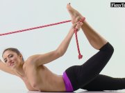 Tonya the hot gymnast makes incredible poses 10/16