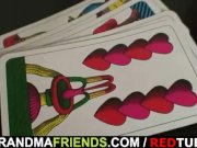 She loses in poker and gets fucked by two guys 7/16