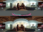 VRHush - Two hot chicks for one big hard dick 3/16