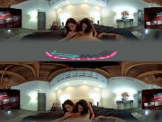 VRHush - Two hot chicks for one big hard dick 6/16