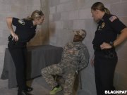 Fake Soldier Gets Used As a Fuck Toy by Female Cops in Uniform (xb15756) 4/16