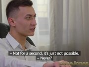 Dane Jones Sexy journo deepthroats pornstar rides cowgirl to moaning orgasm 2/16