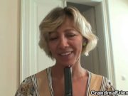 Young robbers wake up mature lady 11/16