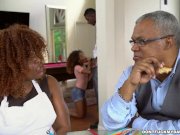 Squirting ebony daughters are the best kind of daughters to fuck 7/16