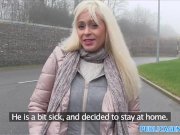 Public Agent Vacationing Italian babe fucked in car by local