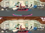 VRHush - Help Stretch Out Abby Cross 14/16