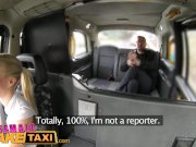 Female Fake Taxi Reporter receives hot sex scoop and deepthroat blowjob 3/16