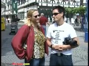 german Milf picked up for sex in nature 4/16