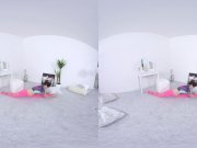 Cassie Fire stretching like a real Gymnast 4/16