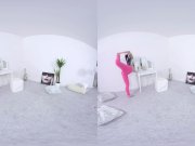 Cassie Fire stretching like a real Gymnast 5/16