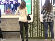 Jeny Smith spy cam public up skirt pantyhose fetish 11/16