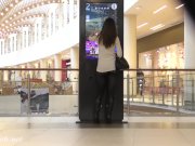 Jeny Smith spy cam public up skirt pantyhose fetish 8/16