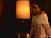 Gorgeous schoolgirl gets naked and masturbates by herself 3/16