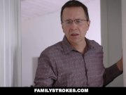 FamilyStrokes - Hot Milf Vanessa Cage Fucked By Stepson 12/16