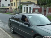 He picks up and doggy-fucks blonde old granny 4/16