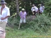 wild outdoor gangbang fuck orgy 6/16