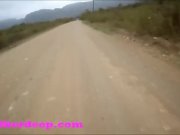 Heather Deep 4 wheeling on scary fast quad and Peeing next to horses in the 8/16