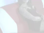 British ebony babe Lola Marie takes facials in a bukkake party 1/16