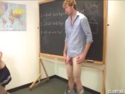 Cute schoolgirl jerks off her teacher 8/16