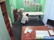 Fake Hospital Hired handyman cums all over pretty nurses bum 3/16