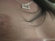 Horny babe teases us while in a car 2/16