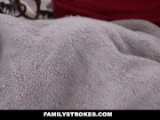 FamilyStrokes - Almost Caught Fucking Her Step-Bro By Dad 6/16