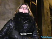 Public Agent French tourist fucked in public stairwell 1/16