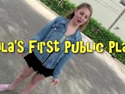 Lila Frey's First Public Fuck 2/16