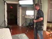 Horny Euro Pornstars fuck the Producer during photo shoot 6/16