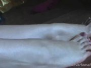 Cute girl gets completely naked and masturbates passionately 10/16