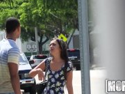 Mofos - Hot Brunette Scouts a Stranger 2/16