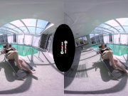 horny BBW Milf feels so good at the pool 1/16