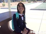 HOLED Big dick shoved in petite school girl Holly Hendrix ass 2/16