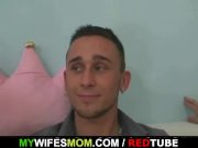 Granny seduces her daughter's BF 4/16