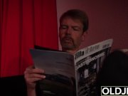 OLD  - Tight teen pussy wants to get fucked and she swallows cumshot 1/16