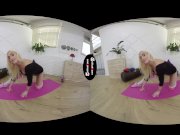 flexible Daisy Lee stretching 2/16