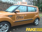 Fake Driving School American Teen Creampied by British Instructor 7/16