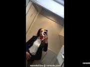 Flight attendant uses in-flight wifi to cam on camsoda! 2/16