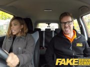 Fake Driving School Ebony Londoner Pays for lessons with sexual favours 3/16