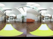 Alexis Crystal and her naughty Yoga business and Voyeur sex 1/16