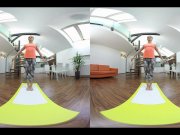 Alexis Crystal and her naughty Yoga business and Voyeur sex 2/16