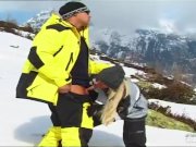 Sharon Bright Fucks on the Snow 3/16