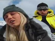 Sharon Bright Fucks on the Snow 7/16