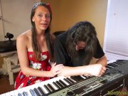 Teen amateur fucking for a singing career chance 3/16