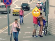 Jeny Smith accidental nakedness on the streets 3/16